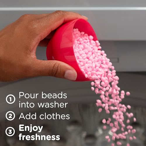 Image of Downy April Fresh In-Wash Laundry Scent Booster Beads, 13.4 oz, laundry scent beads, Long-lasting Freshness