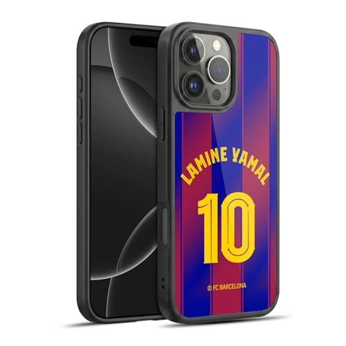Coque FC Barcelona iPhone 16 Pro Max maillot Lamine Yamal pour le quotidien