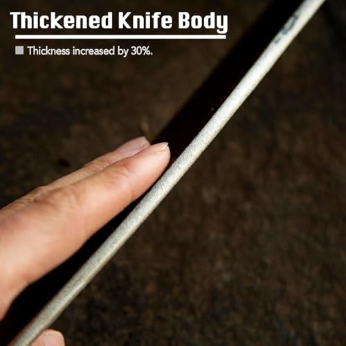 Image of Upgrade Tree Draw Knife Draw Shave Knife 10 inch- Debarking Tool-Full-Tang Wood Scraper for Woodworking Tool Bark Peeling Wood Shaver Tool