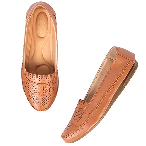 XE Looks Stylish Comfy Elastic Tan Bellies for Women (B09FZ9F3WL) Amazon Price History, Amazon Price Tracker