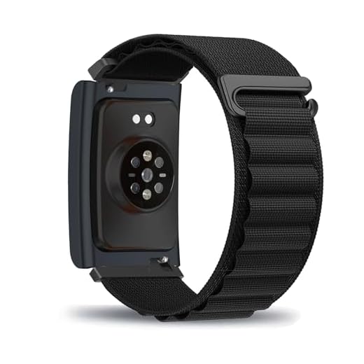 Nylon Armband für Amazfit Helio Strap Uhrenarmbänder Elastisch Nylon Haken Einstellbar Ersatzband Kompatibel mit Amazfit Helio Strap Band für Damen Herren Sportarmband (15,Eine Grösse)