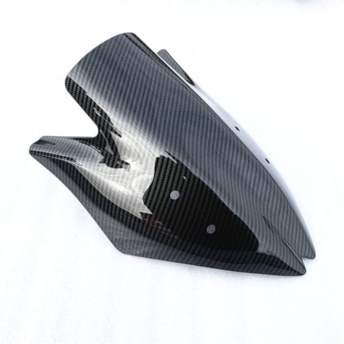 Déflecteur double bulle aérodynamique pour pare-brise de moto Kawasaki Z1000