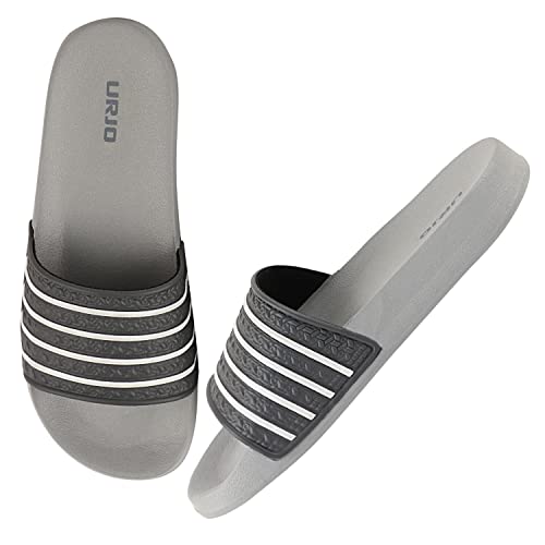 Image of URJO Kids's Sliders /Slippers Lightweight Super Flexible Arch Support Durable Anti Skid & Stylish Dailywear Sliders /Slippers for Boy's & Girl's