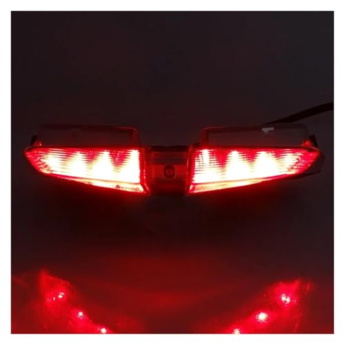 Ducati Hypermotard con luz trasera roja y función de intermitentes integrados 6