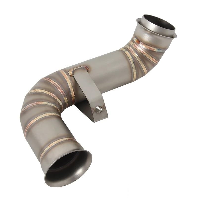 Silenciador Slip-On para DU&KE 790 890 ADVE&NTURE R Rally (2018-2024) Sistema De Escape para Motocicleta Moto System Middle Link Tube(Style A)