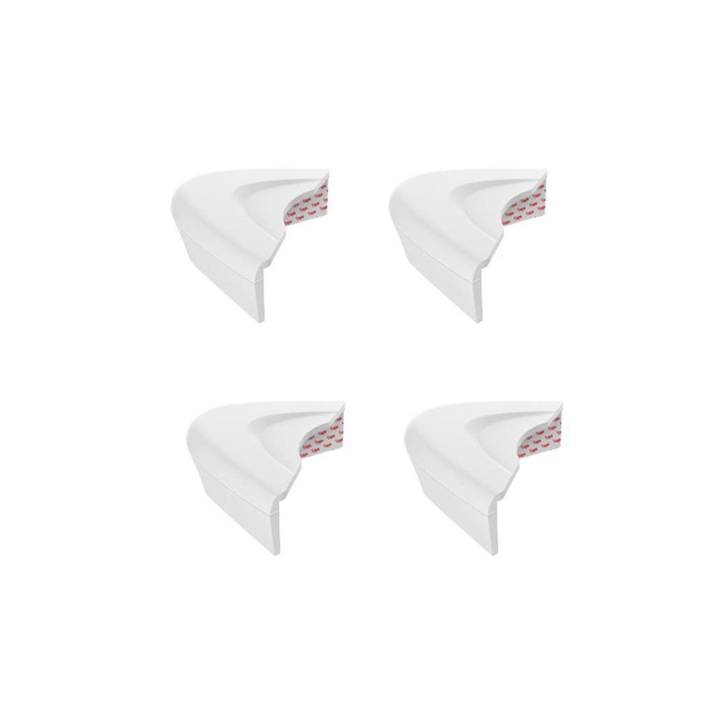 dfEDRd Safety Corner Guards, Silica Gel Baby Prevents Bruises Safety Edge Corner Guards Prevent Coll(Bianco)