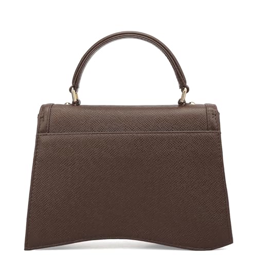 Da Milano brown leather satchel bag – image 4