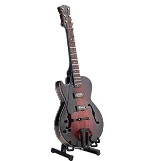 Réplique de guitare miniature réaliste et durable pour Noël (modèle 18 cm) - Les Beatles, Paul McCartney, John Lennon, RIngo Starr, George Harrison Réplique de guitare miniature réaliste et durable pour Noël (modèle 18 cm) – Image 3