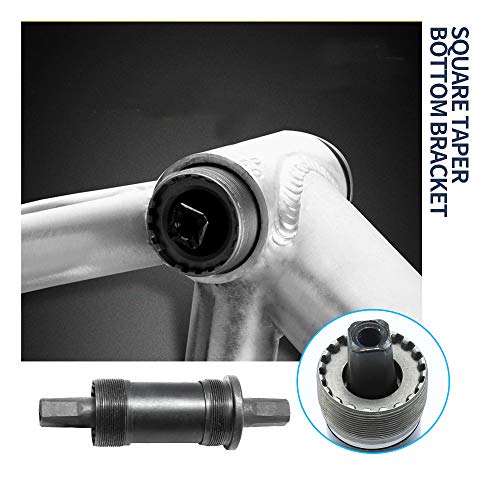 Zudksuy Square Taper Bottom Bracket 68Mm, Bicycle Square Taper Threaded Bottom Brackett Replacement For Bb-Un26 #TOP2