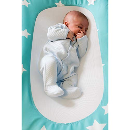Cama Primeiro Sono 0-6m Verde Água Baby Pil