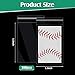 Lewtemi 300 Pcs Graded Card Sleeves Resealable Team Bags for Trading Cards Baseball Sports Slabs Holders Plastic Collectible Slabs Protection,3.5