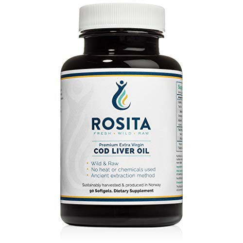 Rosita Extra Virgin Cod Liver Oil Softgels