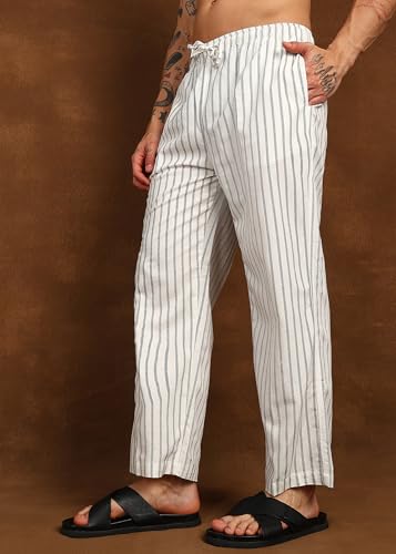 Image of Men's Cotton Linen Pajama