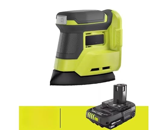 PCL416B-PBP006 Fits For RYOBI 18V Cordless Corner Cat Finish Sander with FREE 18V 2.0 Ah Lithium-Ion Battery