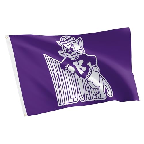 Pancarta Wildcats K-State resistente al agua para colgar en paredes exteriores e interiores