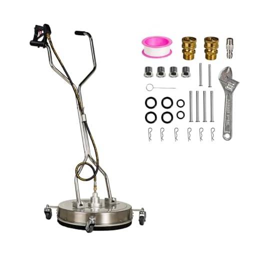TRELVEX 20 Inch Pressure Washer Surface Cleaner
