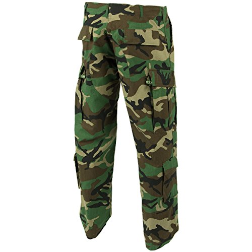 Teesar ACU Ripstop Combat Trousers Woodland2