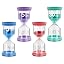TeacherFav Sand Timer for Kids 4 Pack Colorful Hourglass 3min, 5mins ...