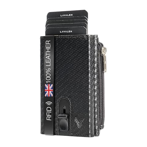 Lavalen Slim Leather RFID Wallet for Men Cover