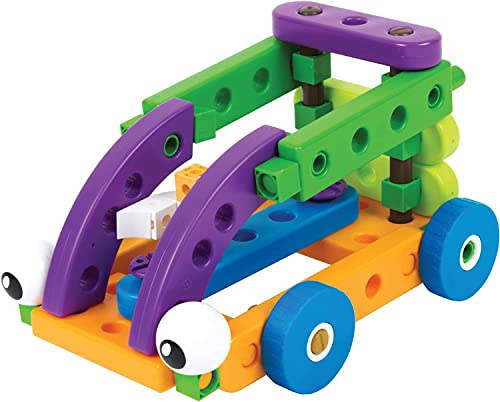 Thames & Kosmos Kids First Automobile Engineer Kit | STEM | 32 Page Full-Color Illustrated Storybook | Ages 3+ | Preschoolers & Kindergartners | Develop Fine Motor Skills | Parents’ Choice Gold Award - Image 10