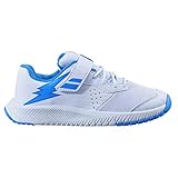Babolat Kinder Pulsion Ac Tennisschuhe Allcourtschuh Weiß - Blau 27