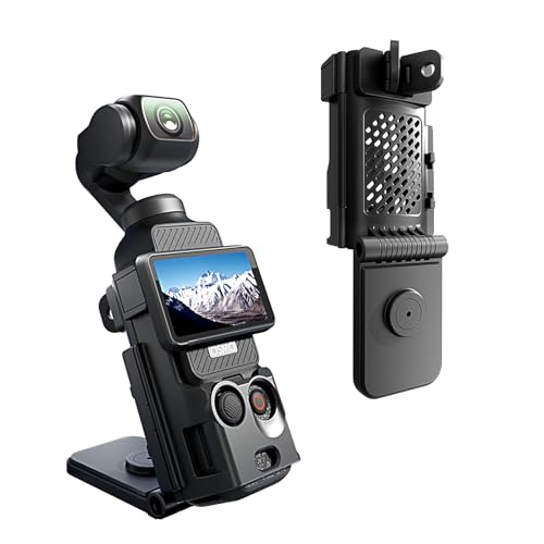 ALTSON C}EgX^h DJI Osmo Pocket 3p DJI Osmo Pocket 3ANZT[ - @\gA_v^[ 180°߉\ȃ}Olbgx[X 1/4C`lW&Gopro}Eg fXNgbv/T[tFXz_