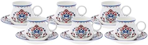 Karaca Hattat 6 Kişilik Kahve Fincanı Takımı 90 ml - Görsel 3