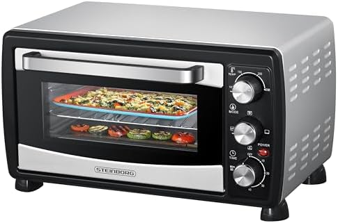 Steinborg Mini four à chaleur tournante, 20 l, plaque ramasse-mie...
