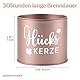 PRSTENLY Geschenke für Frauen Geburtstag Frau-Glückskerze-9OZ Duftkerzen Hochzeit Dankeschön Abschiedsgeschenk Erzieherin Lehrerin Kollegen, Geschenk für Freundin Mama Oma Geburtstag Weihnachten