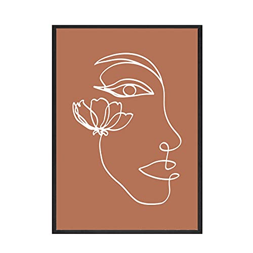 Affiche Montagne Beige 70x100cm Solution Grand Mur Vide Salon Triptyque - 3