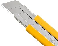 Vista 2 de OLFA Cuchillas de repuesto de cuchillo utilitario extra resistente de 0.98 pulgadas, 20 cuchillas (140 segmentos) HB-20B, se adapta a la mayoría