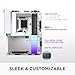 NZXT N9 Z890 - Intel Z890 LGA 1851 ATX Gaming Motherboard for Core Ultra (Series 2) - 20+1+1, DDR5, 5X M.2, PCIe 5.0, Wi-Fi 7, 5GbE, Thunderbolt 4 - RGB, Full-Metal Cover, White PCB