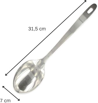 Fackelmann Stainless Steel Spoon, Silver