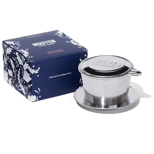 Nguyen Coffee Supply - Original Phin Filter: Stainless Steel 24oz...