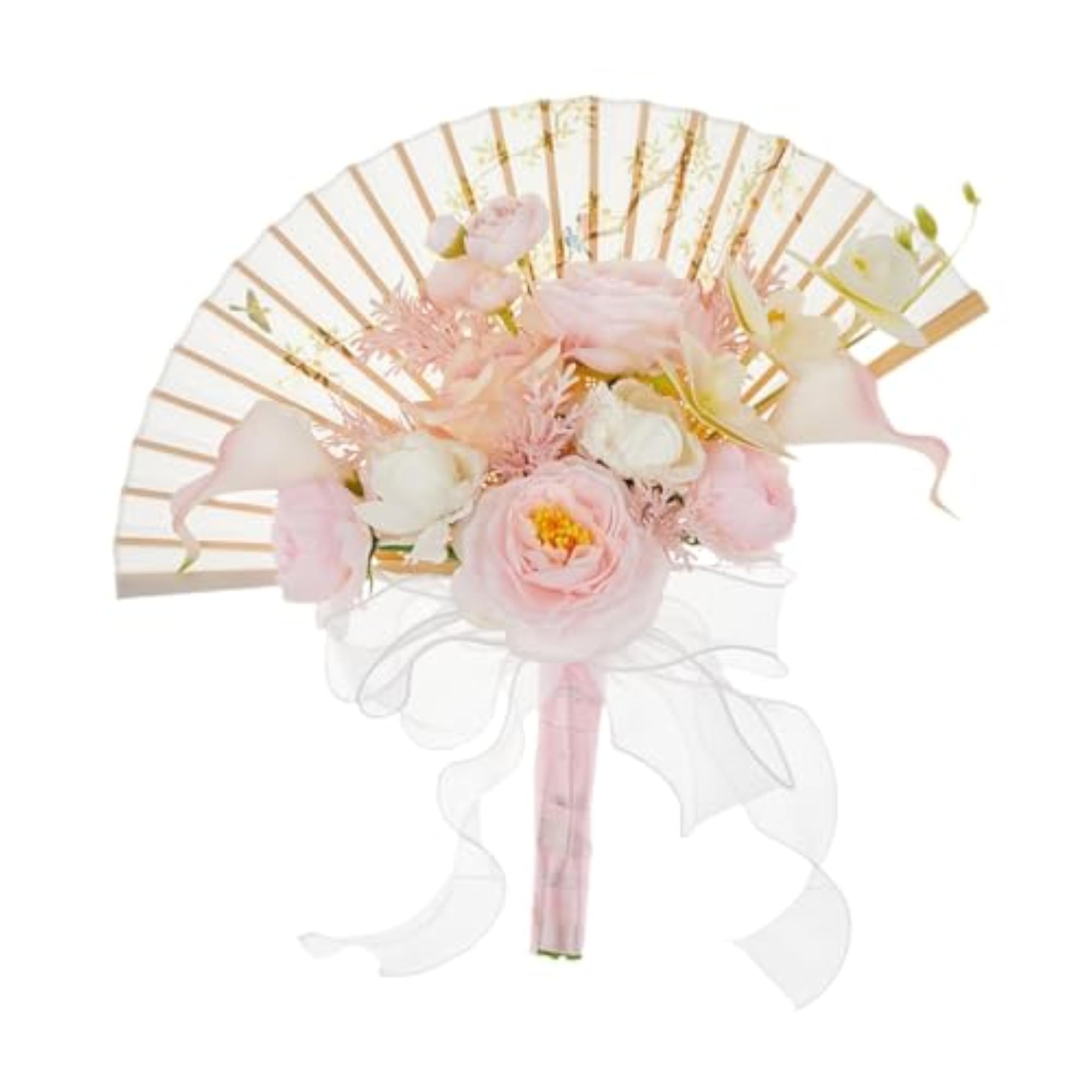 Wedding Bouquet Decorative Fan, Gift for Ceremony