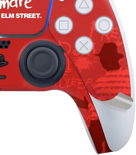 Skinit Decal Gaming Skin Compatible with PS5 Bundle - Officially Licensed Nightmare on Elm Street Dont Fall Asleep Design