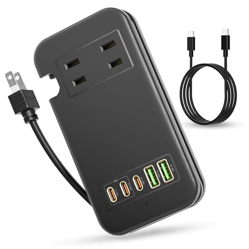 素直な虹 電源タップ USB-C コンセント PD 65W