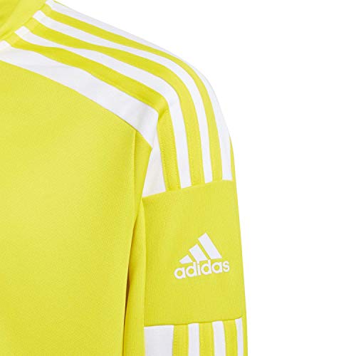 Adidas Unisex - Bambini Squadra 21 Training Top, Team Yellow / White, 15-16 Years - 4