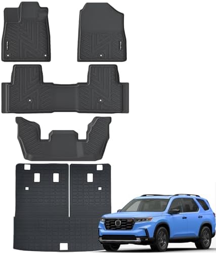 Cargo Mat For Honda Pilot 2023 2024 2025: AOMSAZTO All Weather TPE