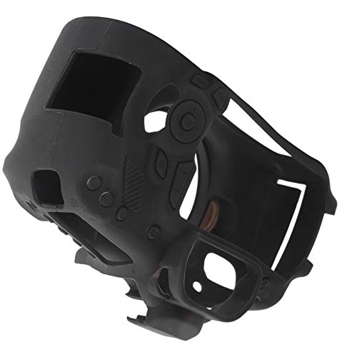 Funda Silicona Protectora para Cámara 60D Negra miniatura 6