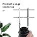 eTone Ultra Fine Photo Accessories Spanner Wrench Tool For SLR DSLR Large Format Camera Lens Repair Opening Retaining Ring Remover, Anti-Magnetic 3 Tips, 6 Screws and 2 Hexagon.