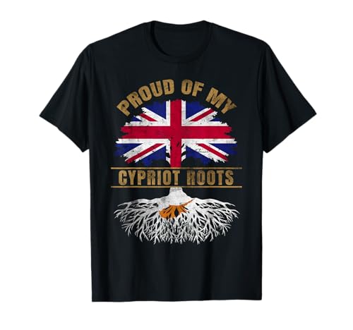 Proud of my Cypriot Roots Cyprus Heritage Pride Cyprus T-Shirt