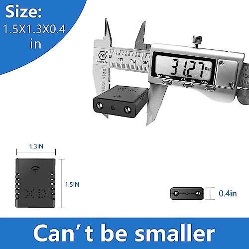 Smallest Hidden Camera Detector,Wireless Wifi Spy Camera,Hd1080P Baby Monitor Camera,Nanny Cam With Upgraded Night Vision,Ai Human Motion Detection For Security With Ios Androidapp For Outdoor/Indoor #TOP1