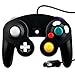 Price comparison product image OSTENT Wired Shock Game Controller Compatible for Nintendo GameCube NGC Video Game Color Black
