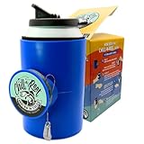 Made in USA | Fishing Can Cooler from Shark Tank | Fishing Gifts for Men & Gifts for Dad Who Has Everything | Boating Must Haves | Retail Box Packaging | Blue