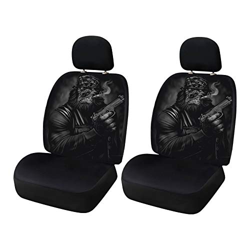 Lethal Threat Gorilla Gun Automotive 2 Pack Seat Cover Set