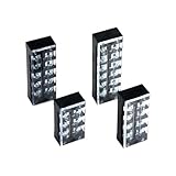 Anschlussklemmen & Kits 1 Stück TB45 Barrier Terminal Block TB-Serie Drahtverbinder 600 V 45 A 3/4/6/8/10/12 Positionen Schraubanschlussverbinder(TB4506)