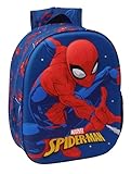 SPIDERMAN - Mochila Escolar, con Diseño 3D, Ideal para Niños de Diferentes Edades, Cómoda y Versátil, Calidad y Resistencia, 27x10x33 cm