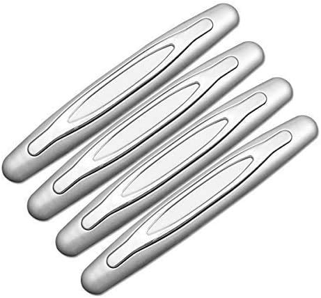 4 Protezioni Paraurti Auto Universali - Strisce Antigraffio Bianche - Adesive PVC - 41x5.2cm - Foto 8