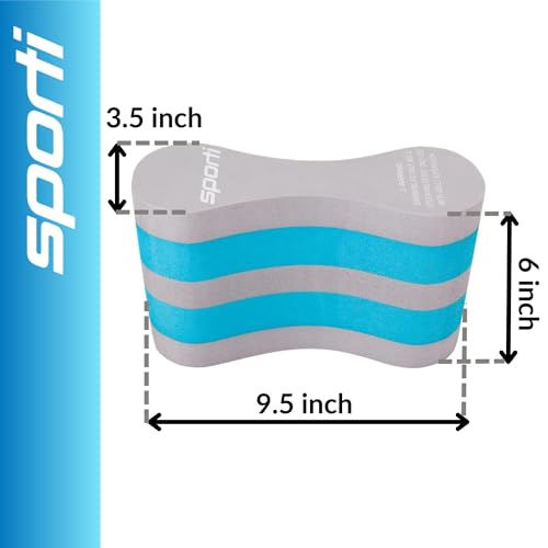 image for Sporti Pull Buoy for Women & Men Competitive, Swim Trainer Gears, Swim